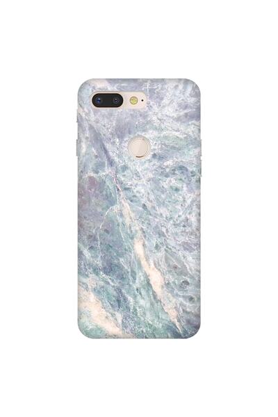 General Mobile 9 Pro Kılıf 0.4mm Lazer Kesim Silikon Kapak Mermer Mat