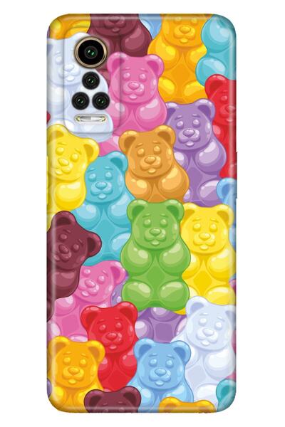 General Mobile Gm 22 Pro Compatible Case 0.4mm Laser Cut Silicone Cover Haribo