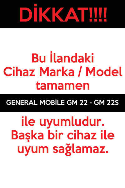 General Mobile Gm 5 8 9 10 20 21 22 22s 23 24 Era 30 50 Pro Plus Kılıf Matteheart