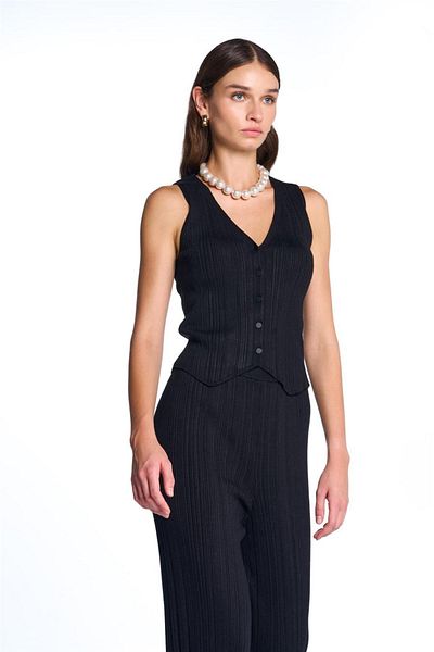SHERIN Black Corduroy Pants