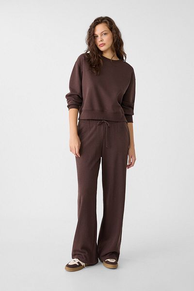 Stradivarius Wide-leg jogger trousers