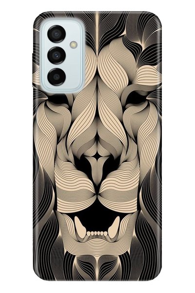 Cekuonline حافظة متوافقة مع هاتف سامسونج جالاكسي M23، غطاء سيليكون مقطوع بالل...