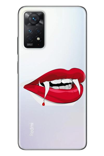 Cekuonline Xiaomi Redmi Note 11 Pro 5g Compatible Case 0.4mm Laser Cut Silico...