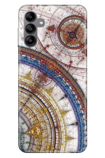 Cekuonline Samsung Galaxy A04S Case Silicone Moderna Patterned Timeless