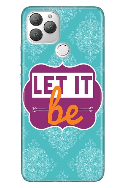 General Mobile Gm 22 Plus Case 0.4mm Laser Cut Silicone Stock:Let It Be