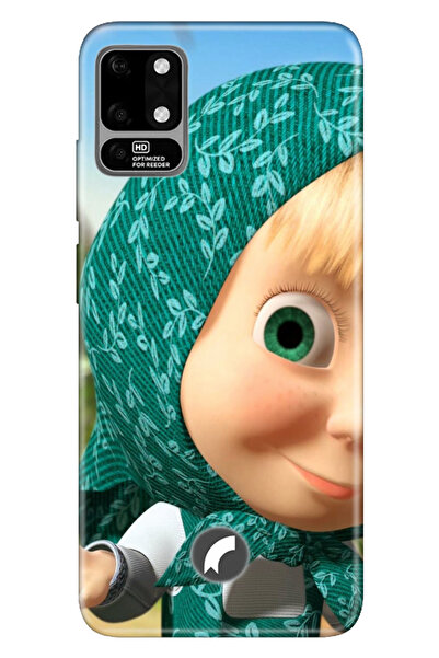 Reeder S19 Max Kılıf Silikon Desenli Resimli Kapak