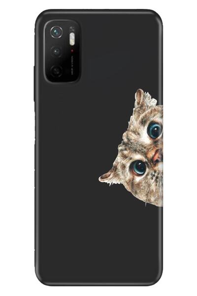 Cekuonline Xiaomi Redmi Note 10 5g Case Silicone Tioserisi Cat Look
