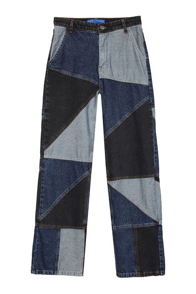Quzu Women's Jean - Patch Detailed