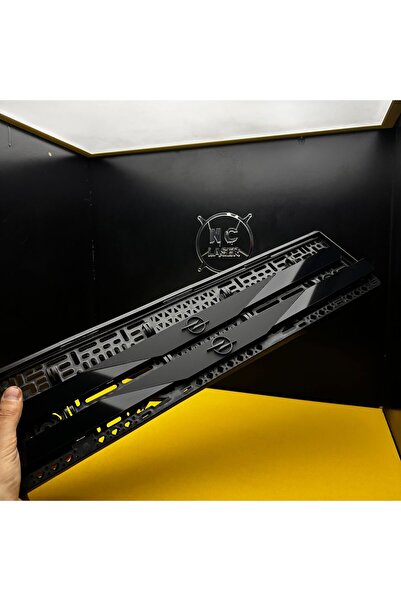 NCLASER MARKING opel logo mat plakalık
