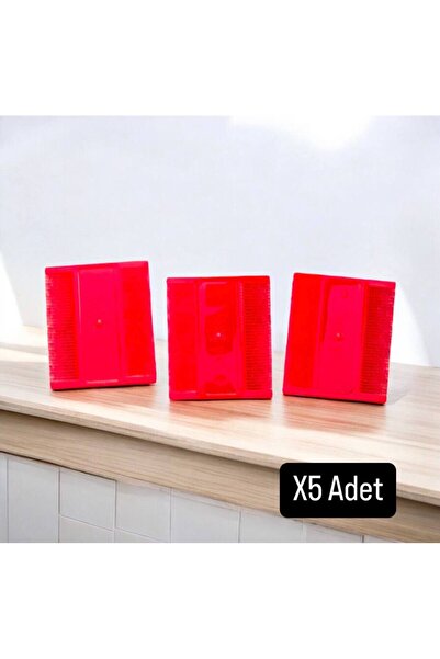 Metler Bit Tarağı Özel Dişli Plastik Sık Dişli Tarak ,5'Li Kırmızı Tarak Bit ...