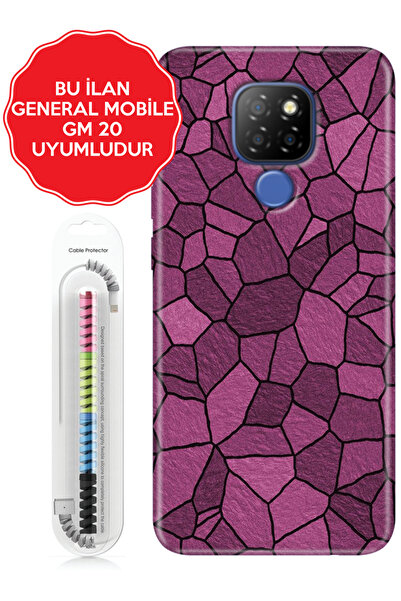 General Mobile Gm 5 8 9 10 20 21 22 22s 23 24 Era 30 50 Pro Plus Kılıf Pink Wall