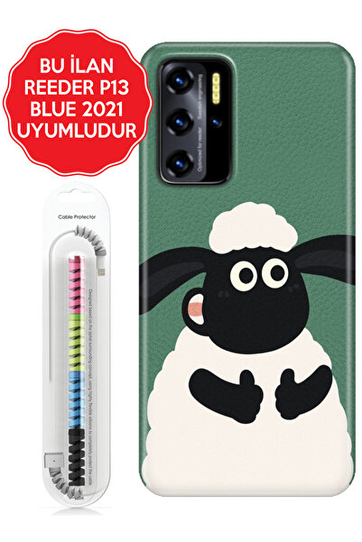 Reeder S23 Pro P13 Blue Max Pro Lite 2020 2021 2022 Kılıf Resimli Silikon Kap...