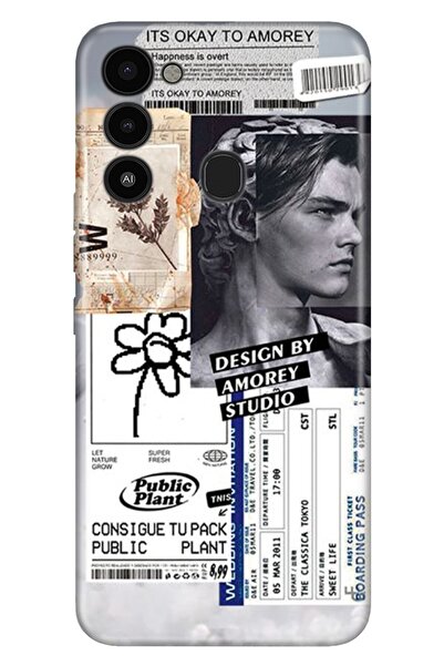 TECNO Spark 8C Case Silicone Moderna Patterned Amorey