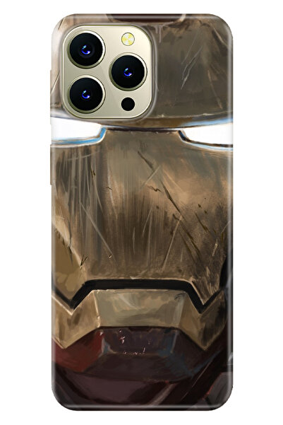 HİKİNG A43 - A48 Kılıf Hıkıng A43-a48 Desenli Baskılı Silikon Ironmanmix