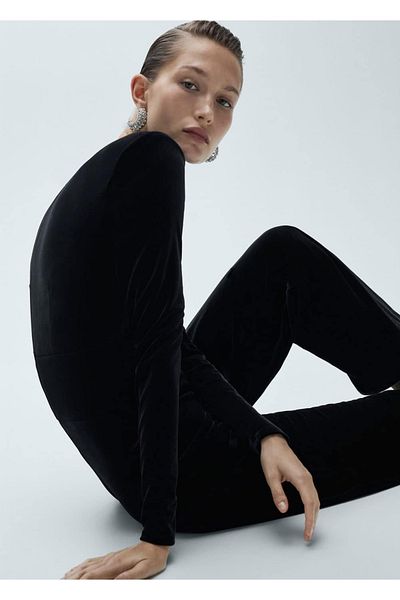 MANGO Woman Jumpsuit Lightweight and Fashionable Design
