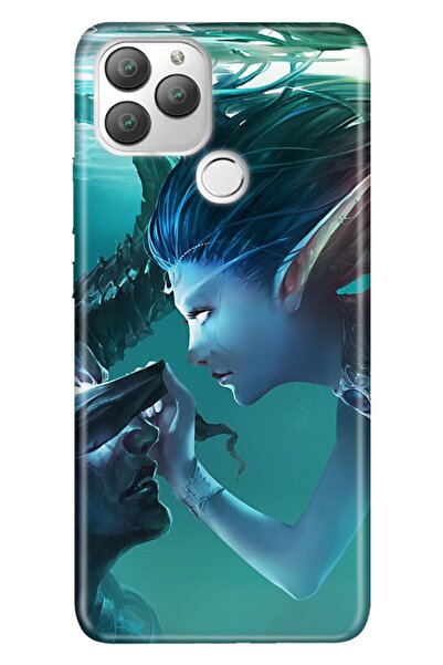 General Mobile Gm 22 Plus Uyumlu Kılıf 0.4mm Lazer Kesim Silikon Stok:avatar Aşk