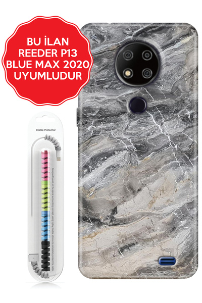 Reeder S23 Pro P13 Blue Max Pro Lite 2020 2021 2022 Kılıf Figürlü Silikon Hyd...