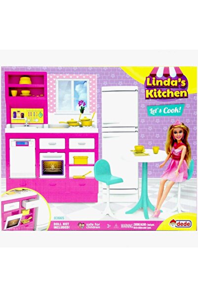NW NessiWorld مجموعة ألعاب مطبخ ليندا/باي هير تيليند/باي هير تيليند