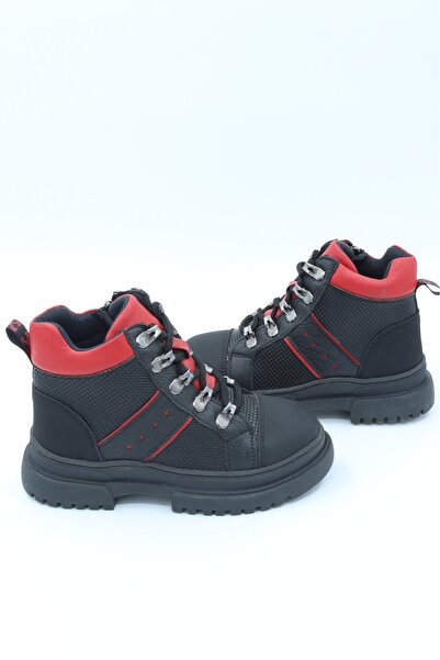 Moda Lime Unisex Çocuk Su Geçirmeyen Gerçek Deri Ortapedik Çoçuk Bot Çocuk Kışlık Ayakkabı Çocuk Ayakkabıları