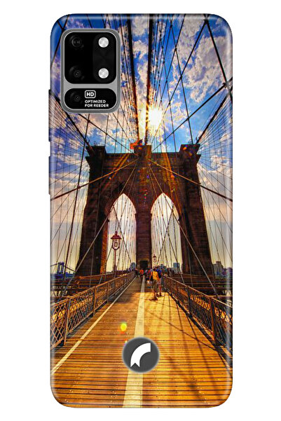 Reeder S19 Max Uyumlu Kılıf Silikon Desenli Resimli Kapak Walking Bridge