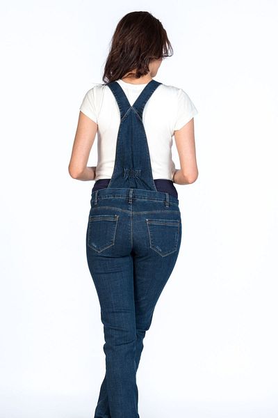 BUSA Maternity Salopet Kangaroo Blue