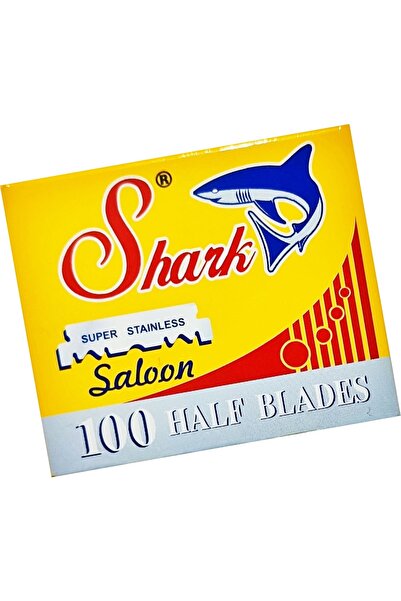 Shark Yarım Jilet, Berber Ustura Sakal Tıraş Bıçağı 100'lü Paket