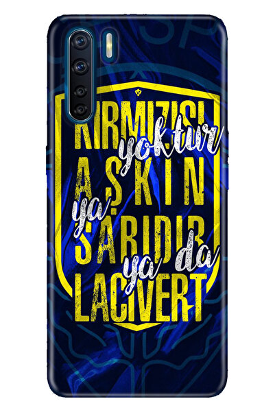 OPPO A91 Uyumlu Kılıf Silikon Desenli Tam Koruma Resimli Kapak Aşkın Rengi Sa...