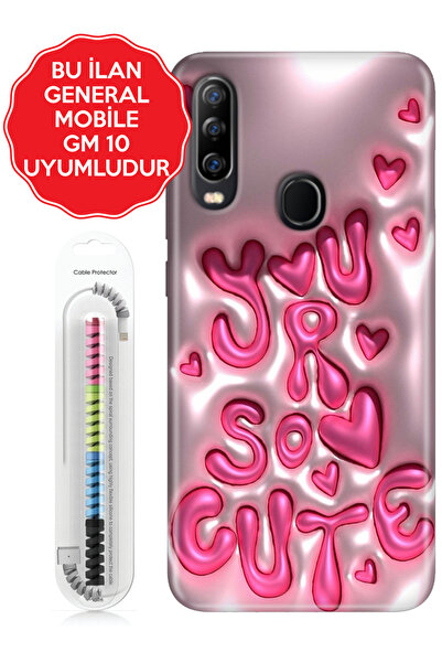 General Mobile Gm 5 8 9 10 20 21 22 22s 23 24 Era 30 50 Pro Plus Kılıf Figürlü Silikon Cute111