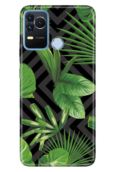 omix X400 Compatible Case Silicone Patterned Full Protection Picture Cover Leaf