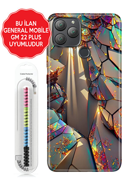 General Mobile Gm 5 8 9 10 20 21 22 22s 23 24 Era 30 50 Pro Plus Kılıf Yumuşak Renkli Bonito