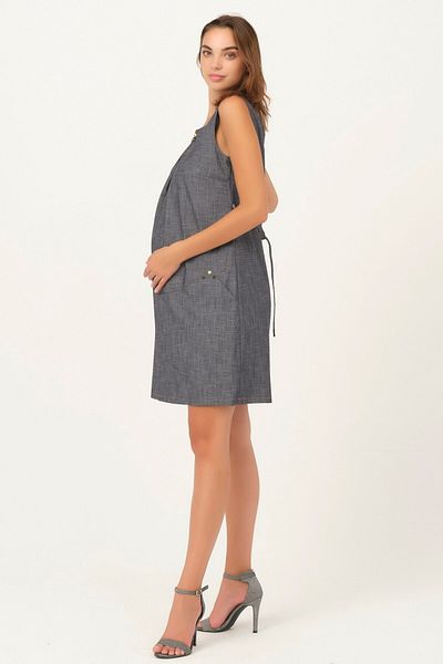 BUSA Guler Maternitate Accesoriu Curea Spate Rochie Albastra