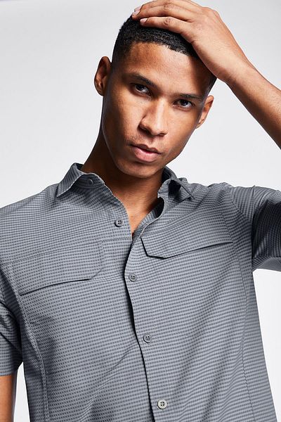 Lescon 24Y-1060 Men's Outdoor Short Sleeve Shirt