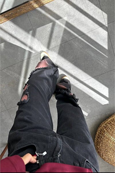 DENİKK Trend Special Design Baggy Jean Palazzo Pant