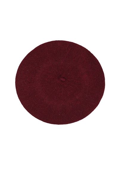 AYGÜN Burgundy Colored Franchise Painter Wool Felt