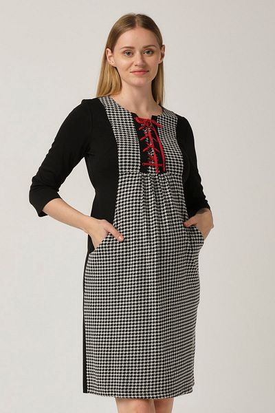 BUSA Рокля за бременни с джобове, черна