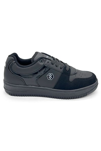 Lambırlent Pantofi de damă cu talpă ortopedică neagră Pantofi sport ușori de zi cu zi