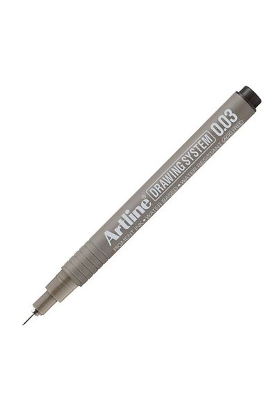 artline 2303 Drawing System Drawing Pen 0.03mm Black