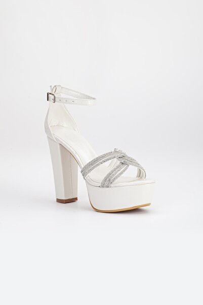 Dilimler Ayakkabı Сатеневе плетене взуття з камінням 40 мм, перламутрове жіноче взуття на платформі з каблуком