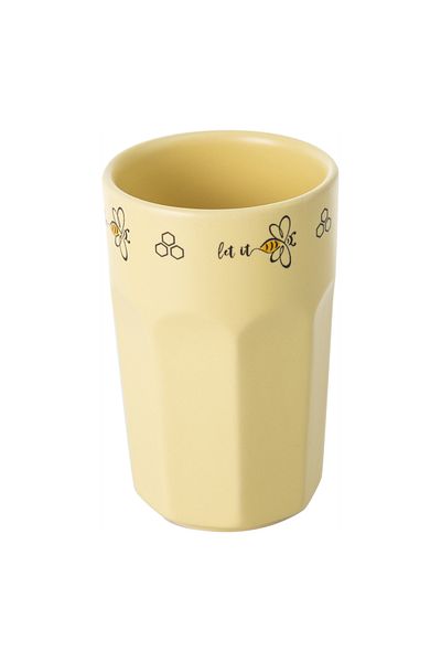 Mudo Home Let It Bee Mug Yellow 12 cm 285 ml