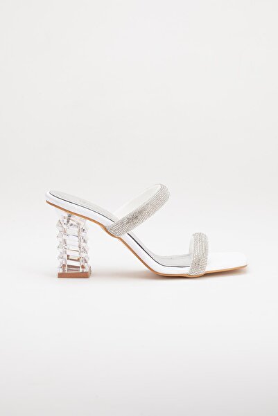 Dilimler Ayakkabı Rochie de seară cu rochie de damă, papuci, cu piatră, cu toc transparent