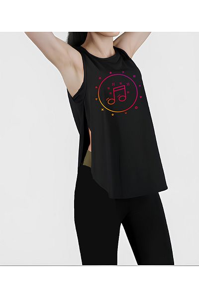CDA Black Athletic Sneakers - Music Girl