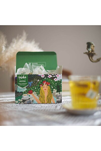 LAZİKA (2'Lİ SET) Sakinlik Çayı- Hisli Harman Sekine -Funda Yaprağı,Kakule,Barut Ağacı Kabuğu,Zencefil....