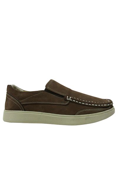 Master Brown Laceless Moccasin Anatomical Comfort Shoes