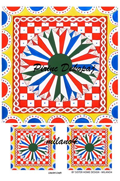 LİNEART Milano Serisi Pirinc Dekopaj Kagıdı  29X42cm No:MİLANO4