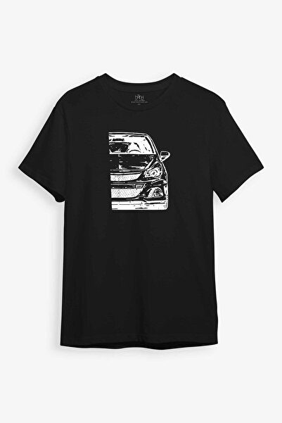 BAND Opel Corsa D OPC Temalı Siyah Unisex Tişört