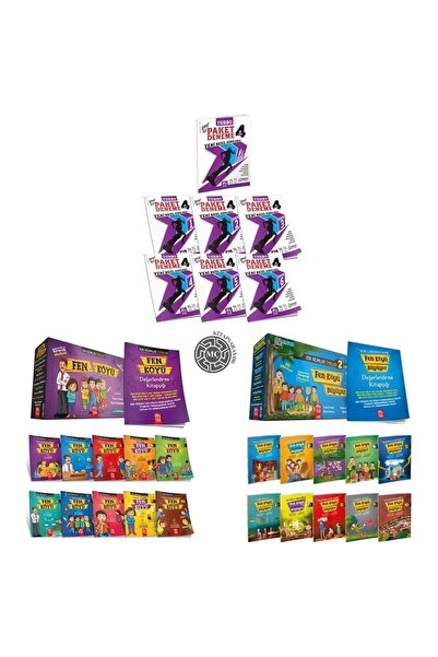 Model Eğitim Yayınları 4. sınıf Yeni Nesil Turbo Paket Deneme + Fen Köyü + Fe...
