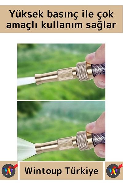 Wintoup Special Production Garden Car Exterior Balcony High Pressure Pressurized Water Adjustable Hose Head