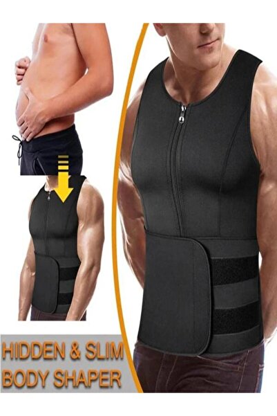 Ankaflex Unisex Slimming Sauna Jacket - Adjustable Zipper, for Waist and Abdomen