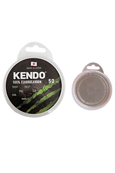Kendo 100% Fluorocarbon White 50mt 0.12mm Misina