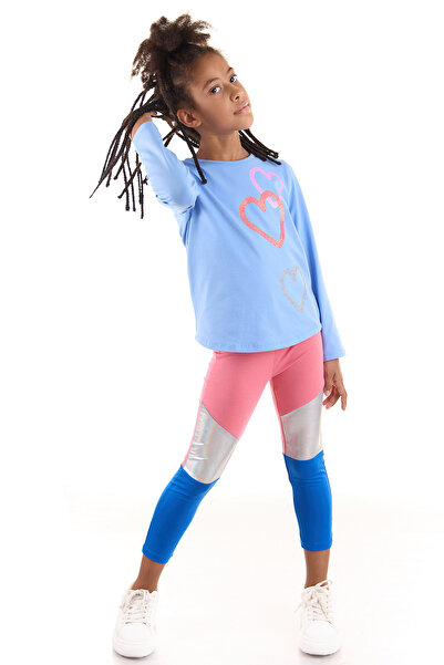 Colorinas Tricou cu mânecă lungă cu imprimeu Glitter